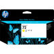 HP картридж №72 желтый 130 мл