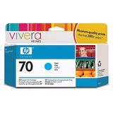 HP Картридж струйный 70 Cyan C9452A