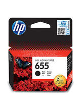HP картридж №655 черный (550 стр) CZ109AE