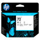 Серая печатающая головка и черная головка для фотопечати HP 72 C9380A  