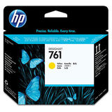 Печатающая головка HP 761 Designjet (желтый) CH645A