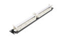 Hyperline 110C-19-100P-1U 100 парная кросс-панель 110 типа