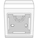 DKC
PDM Коробка монтажная под 2 модуля 45X45 мм