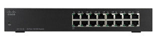 Коммутатор Cisco 16-портовый SF110-16 16-Port 10/100 Switch