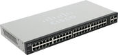 Cisco
Коммутатор 48-портовый SF220-48 48-Port 10/100 Smart Plus Switch