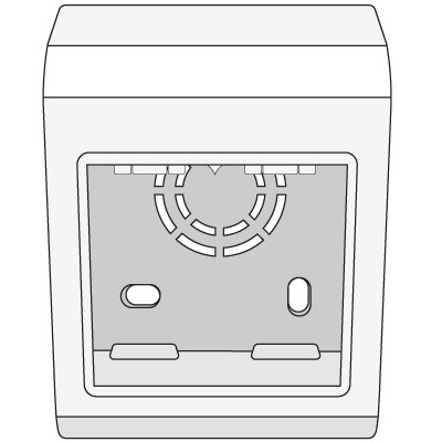 DKC
PDB Коробка монтажная под 2 модуля 