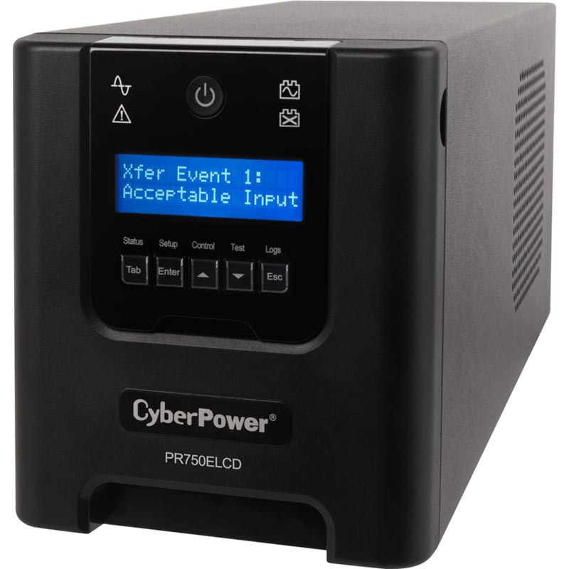 ИБП CyberPower 750VA/675W PR750ELCD