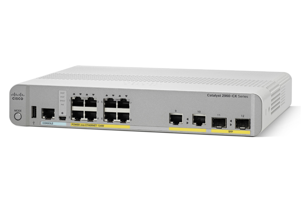 Cisco
WS-C2960CX-8PC-L