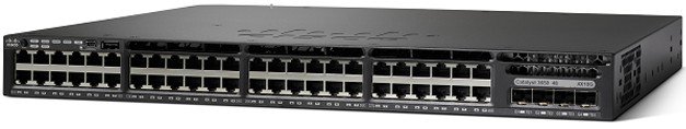 WS-C3650-48TS-L Коммутатор Cisco Catalyst 3650 48 Port Data 4x1G Uplink LAN Base
