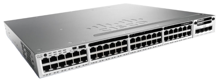WS-C3850R-48P-L Коммутатор Cisco Catalyst 3850 48 Port PoE LAN Base