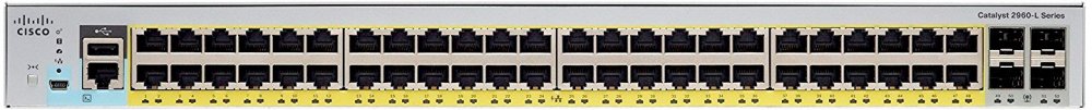 Cisco
WS-C2960L-48PS-LL Коммутатор Catalyst 2960L 48 port GigE with PoE