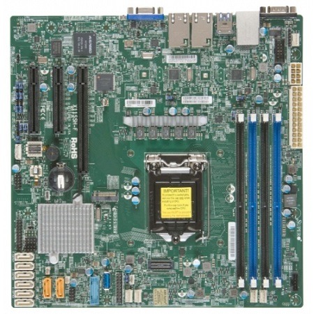 Supermicro Motherboard 1xCPU X11SSH-LN4F-O E3-1200 v5