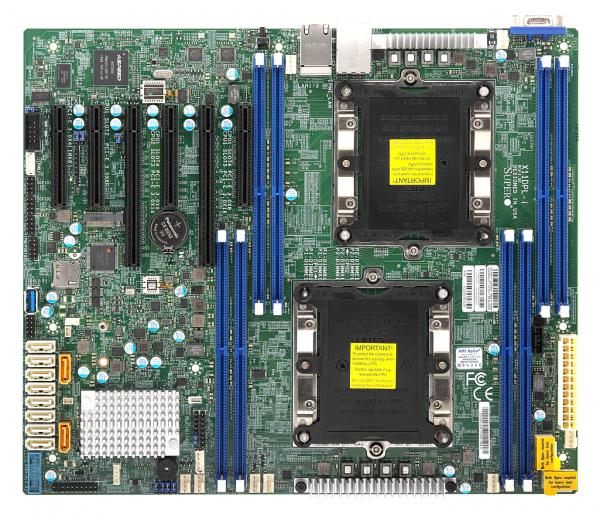 Supermicro Motherboard 2xCPU X11DPL-I Xeon Scalable TDP 140W/ 8xDIMM/ 10xSATA/ C621 RAID 0/1/5/10/ 2xGE/ 2xPCIex16