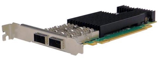 Silicom PE3100G2DQiRL-QX4 Dual Port 10G/25G/40G/100GBaseX Content Director (QSFP28, Intel FM10420)
