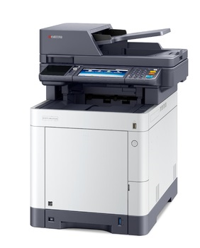 Kyocera M6230cidn  (замена модели M6030cdn ) (А4, 30 ppm, 1200 dpi, 1024 Mb, USB, Gigabit Ethernet, duplex, автопод,  стартовый тонер) продажа только с доп. тонером  TK-5270K/Y/M/C