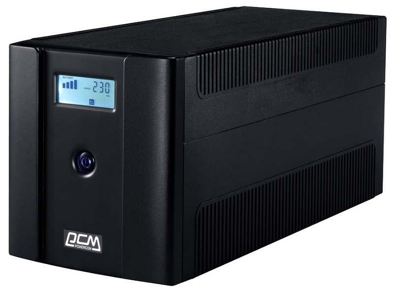 ИБП Powercom Raptor OffLine 1500VA/900W Tower RPT-1500AP-LCD
