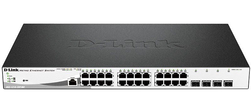 Коммутатор D-Link DGS-1210-28P/ME/A1A