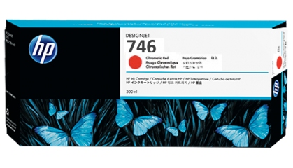 Картридж HP 746 300-ml Chromatic Red Cartridge для HP DesignJet Z6/Z9+ series