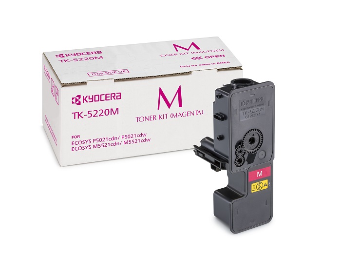 Kyocera
Тонер-картридж TK-5220M 1 200 стр. Magenta для P5021cdn /  P5021cdw