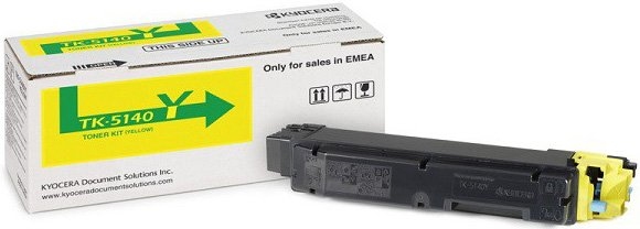Тонер картридж Kyocera TK-5140Y  для ECOSYS P6130cdn/M6x30cdn (5000 стр)