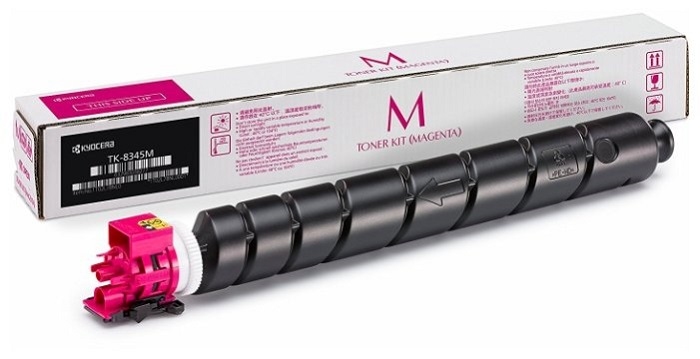 Тонер картридж Kyocera TK-8345M (magenta) пурпурный для TASKalfa 2552ci / TASKalfa 2553ci (ресурс 12'000 c.).