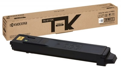 Kyocera
Тонер-картридж TK-8115K  черный тонер 12 000 стр. M8124cidn/M8130cidn