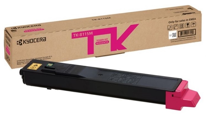 Kyocera
Тонер-картридж TK-8115M красный тонер 6000 стр. M8124cidn/M8130cidn