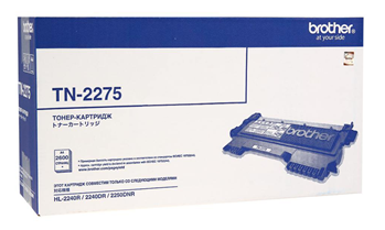 Тонер TN-2275 для Brother HL2240/2240D/2250DN/DCP7060D/7065DN/7070DW/MFC7360N/7860DW/FAX2845/2940 (2600стр)