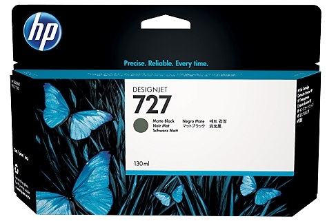 Cartridge HP 727 с матовыми черными чернилами для принтеров Designjet