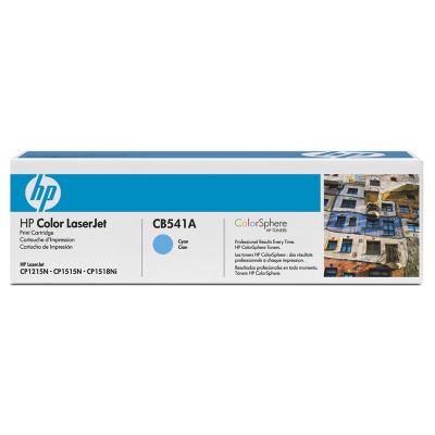 CB541A HP голубой картридж для Color LaserJet