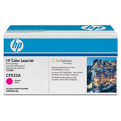 Тонер картридж HP CF033A пурпурный для CM4540 MFP (12500 p)