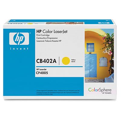 HP картридж CB402A к Color LaserJet Yellow (7500 pages)