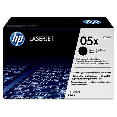 Сдвоенная упаковка черных картриджей HP LaserJet CE505XD