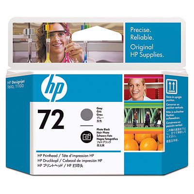 Серая печатающая головка и черная головка для фотопечати HP 72 C9380A  