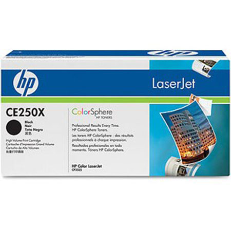 HP картридж CE250X к Color LaserJet