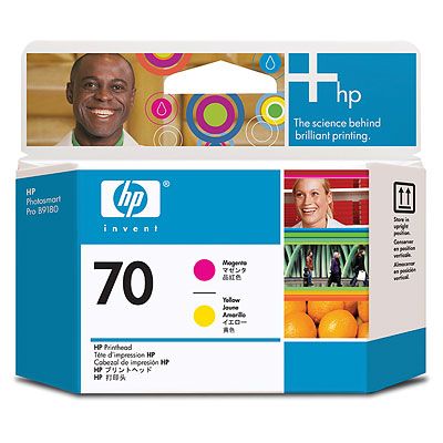 Печатающая головка HP 70 Magenta + Yellow printhead  