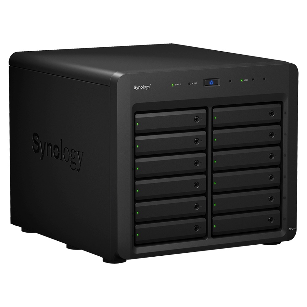 Synology Expansion Unit for DS3612xs,DS2413+/up to 12hot plug HDDs SATA(3,5' or 2,5')/1xPS incl Infiniband Cbl