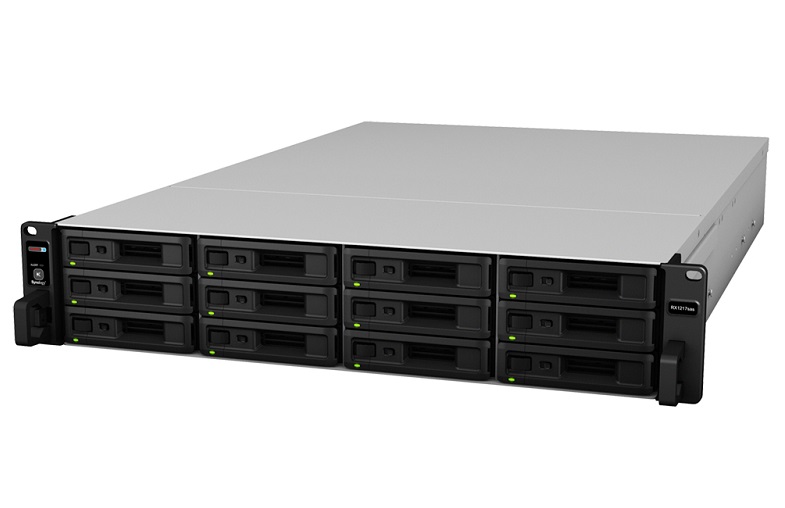 Synology Expansion Unit (Rack 2U) for RS18017xs+ up to 12hot plug HDDs SATA