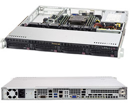 Supermicro SuperServer 1U 5019P-M noCPU(1)Scalable/TDP 70-165W/ no DIMM(6)/ SATARAID HDD(4)LFF/ 2xGbE/1xFH