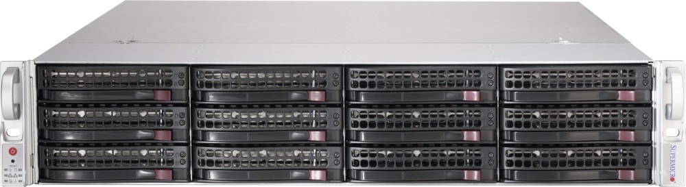 Supermicro Storage JBOD Chassis 2U 826BE1C-R741JBOD Up to 12 x 3.5
